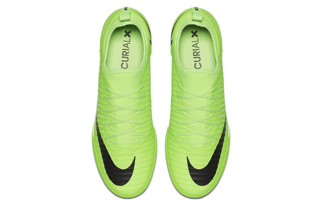 Shop Nike MercurialX Finale 2 IC 室內場地足球鞋 螢光綠