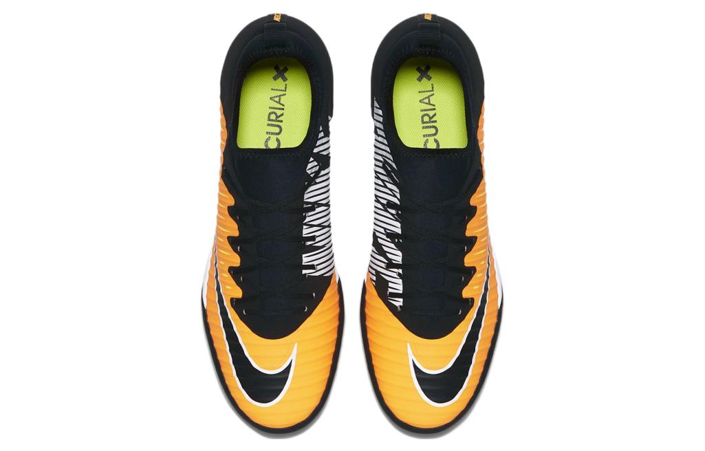 Shop 耐吉 MercurialX Finale 2 TF 草地足球鞋 黑黃色