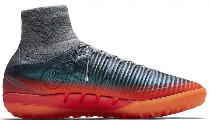 耐吉 Mercurialx Proximo 2 CR7 TF C羅 草地足球鞋 灰橙色 Order 耐吉 Mercurialx Proximo 2 CR7 TF C羅 草地足球鞋 灰橙色