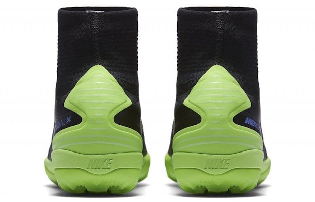 Nike Mercurialx Proximo 2 TF 人造草皮 防滑透氣足球鞋 黑綠色 Shop Nike Mercurialx Proximo 2 TF 人造草皮 防滑透氣足球鞋 黑綠色