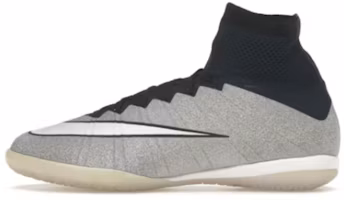 Nike MercurialX Proximo SE IC 'Metallic Silver Dark Obsidian' 805030-014 Nike MercurialX Proximo SE IC 'Metallic Silver Dark Obsidian' 805030-014