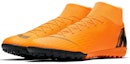 Lookbook ナイキ マーキュリアルX スーパーフライ6 アカデミー TF (オレンジ/ブラック) AH7370-810