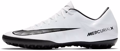 Nike MercurialX Victory 6 CR7 TF 'White Black' 852530-401 Nike MercurialX Victory 6 CR7 TF 'White Black' 852530-401