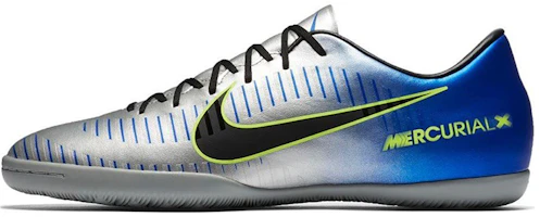 Nike MercurialX Victory 6 IC 'Neymar Silver Blue' 921516-407 Nike MercurialX Victory 6 IC 'Neymar Silver Blue' 921516-407