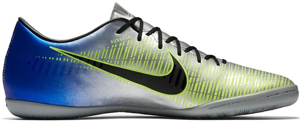 耐吉 MercurialX Victory 6 Neymar IC 室內場地足球鞋 銀藍 Order 耐吉 MercurialX Victory 6 Neymar IC 室內場地足球鞋 銀藍