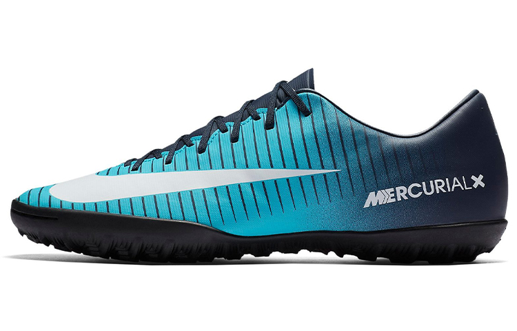 Nike MercurialX Victory 6 TF 'Black Blue' 831968-404