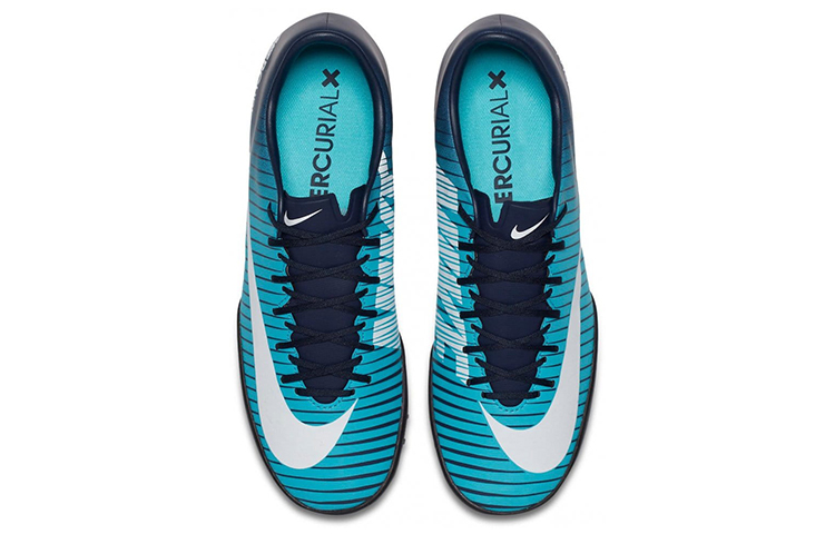 Shop Nike MercurialX Victory 6 TF ''Noir Bleu'' 831968-404