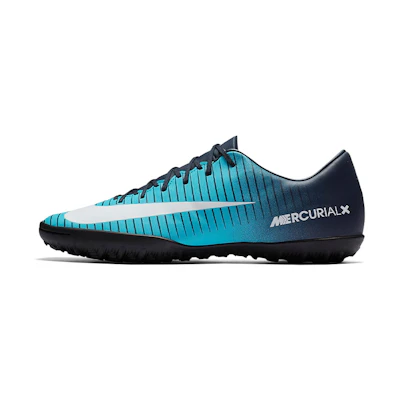 Nike MercurialX Victory 6 TF 'Black Blue'