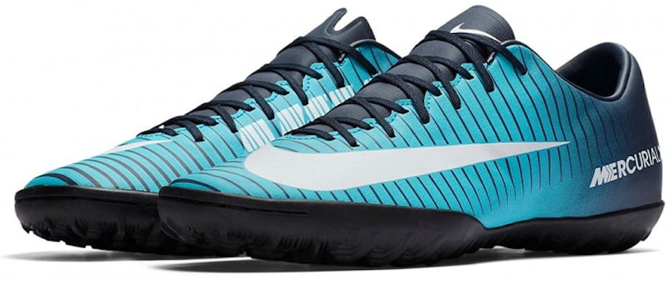 Nike MercurialX Victory 6 TF 'Hitam Biru' 831968-404 Lookbook Nike MercurialX Victory 6 TF 'Hitam Biru' 831968-404