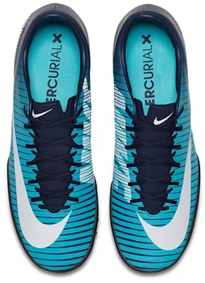 Nike MercurialX Victory 6 TF 'Hitam Biru' 831968-404 Shop Nike MercurialX Victory 6 TF 'Hitam Biru' 831968-404