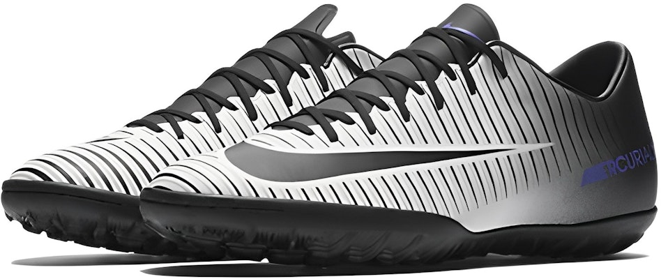 耐吉 Mercurialx Victory 6 TF 草地 減震防滑 足球鞋 男款 黑灰 Lookbook 耐吉 Mercurialx Victory 6 TF 草地 減震防滑 足球鞋 男款 黑灰
