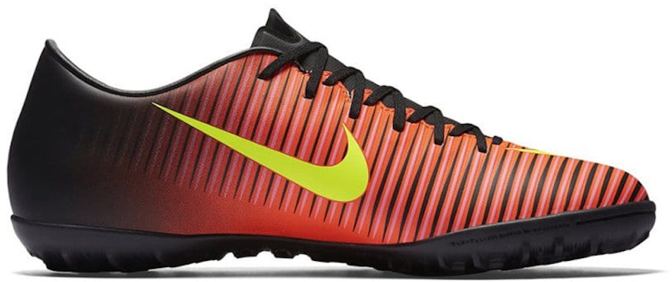 Nike MercurialX Victory 6 TF 草皮足球鞋 橙黃黑 Order Nike MercurialX Victory 6 TF 草皮足球鞋 橙黃黑