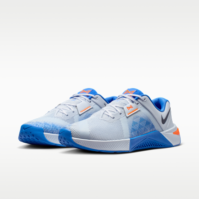 Purchase Nike Metcon 10 Football Gray/Blue Crystal/Orange Frost/Midnight Navy HJ1875-008