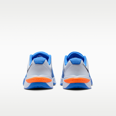 Details for Nike Metcon 10 Football Gray/Blue Crystal/Orange Frost/Midnight Navy HJ1875-008