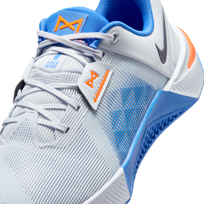 Sizing Nike Metcon 10 Football Gray/Blue Crystal/Orange Frost/Midnight Navy HJ1875-008