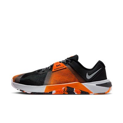 Nike Metcon 10 Training Shoes Black/Safety Orange/Wolf Gray HJ1875-005