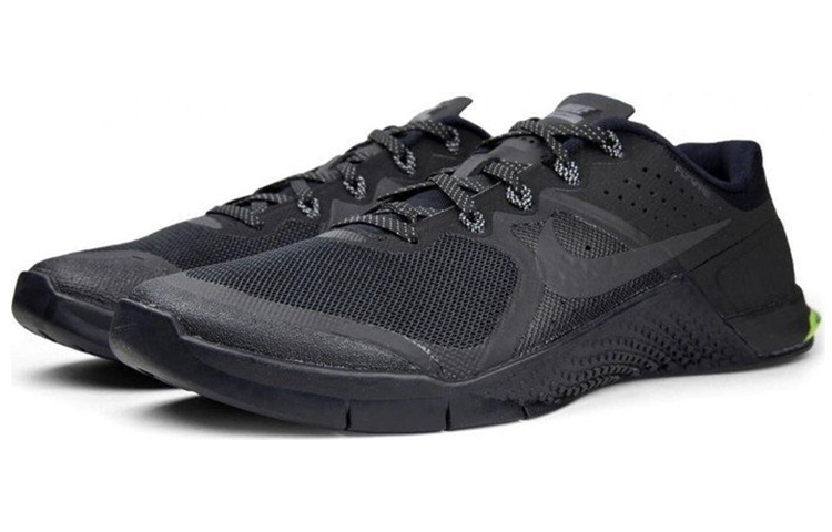 Lookbook Nike Metcon 2 'Hitam Abu-abu Volt' 819899-007