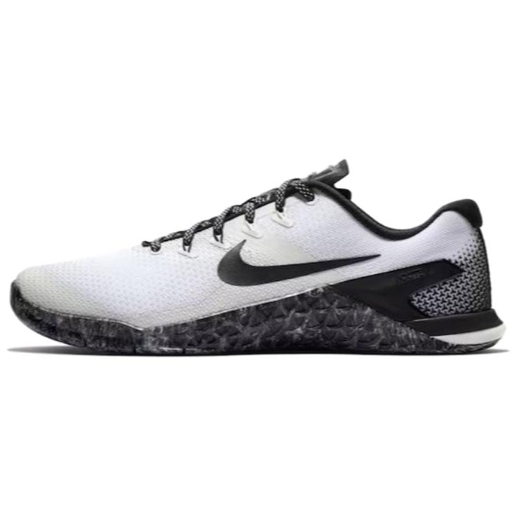 Buy Nike Metcon 4 減震耐磨 低幫 訓練鞋 男款 黑白色