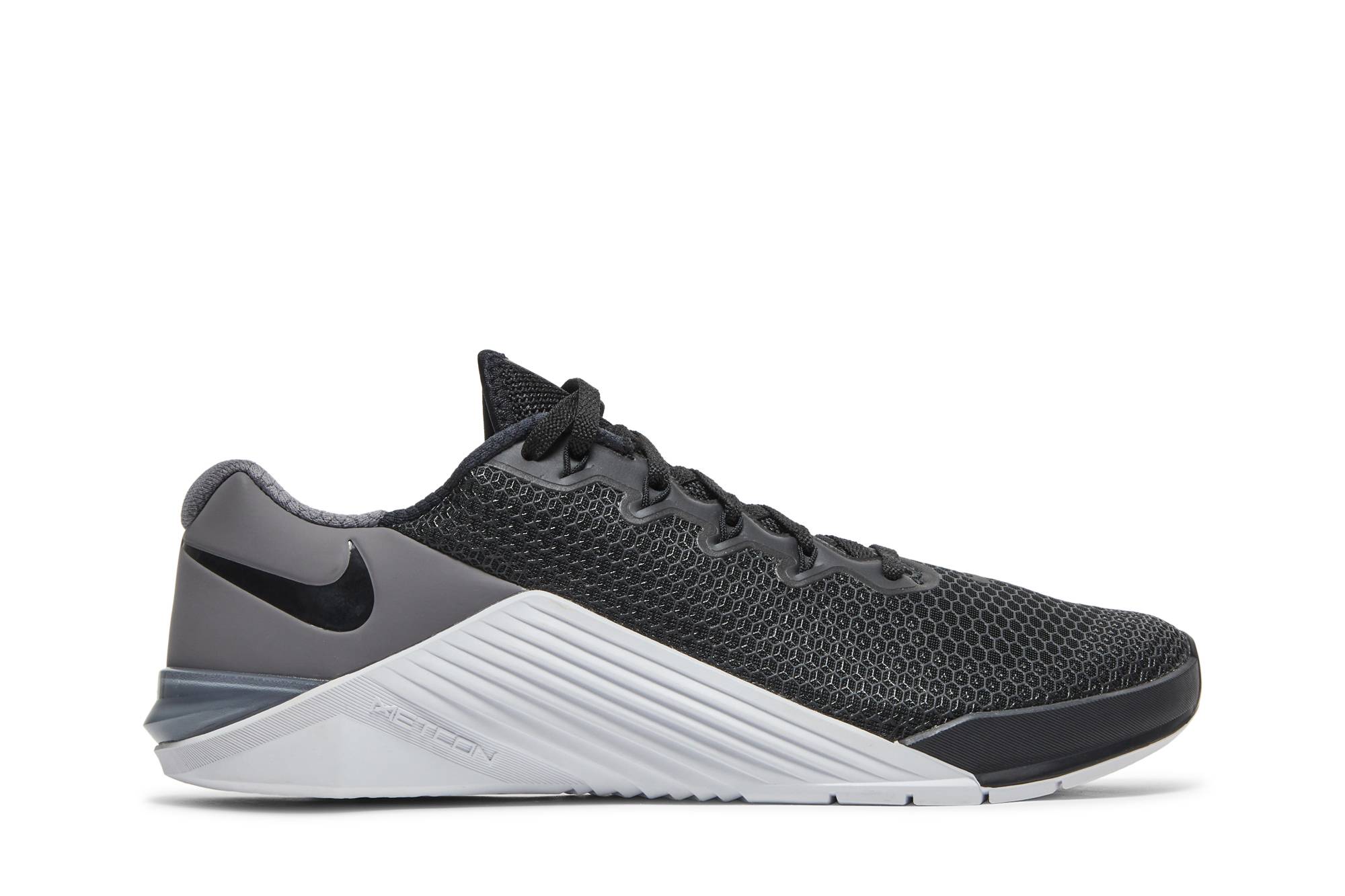 Buy Nike Metcon 5 'Black Gunsmoke' Sepatu Fitness Pria Hitam-Abu-Abu AQ1189-002