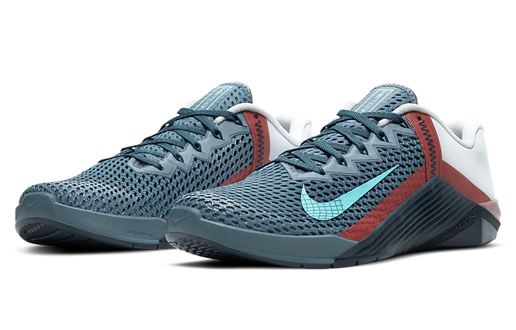Lookbook Nike Metcon 6 Biru//Coklat 'Putih' CK9388-040