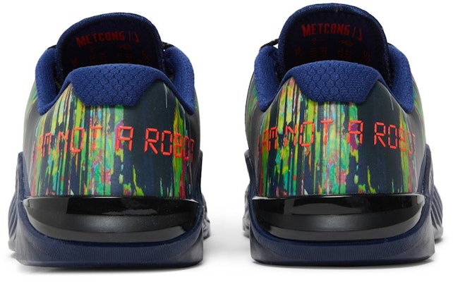 Nike Metcon 6 AMP 'I Am Not A Robot' CT1242-400 Details for Nike Metcon 6 AMP 'I Am Not A Robot' CT1242-400