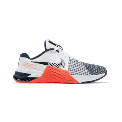 Nike Metcon 8 'White Crimson Obsidian'