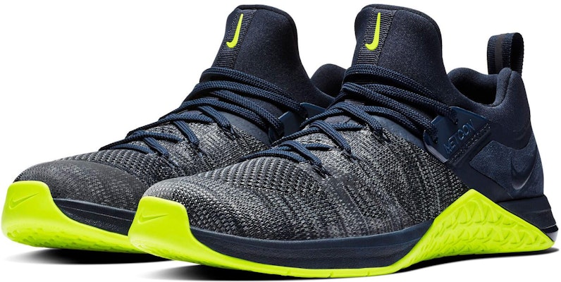 Nike Metcon Flyknit 3 'Obsidian Volt' AQ8022-407 Order Nike Metcon Flyknit 3 'Obsidian Volt' AQ8022-407