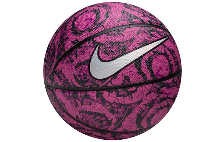 Nike Miami City Edition Rubber Basketball Purple Size 7 Unisex Training Ball DD3406-941