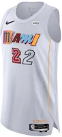 Nike Miami Heat Jimmy Butler #22 City Edition Jersey White - Player Version DQ0200-100 Nike Miami Heat Jimmy Butler #22 City Edition Jersey White - Player Version DQ0200-100