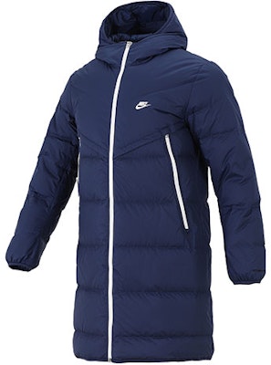 Nike Mid-Length Hooded Down Jacket Navy Winter Coat DD6789-410 Buy Nike Mid-Length Hooded Down Jacket Navy Winter Coat DD6789-410
