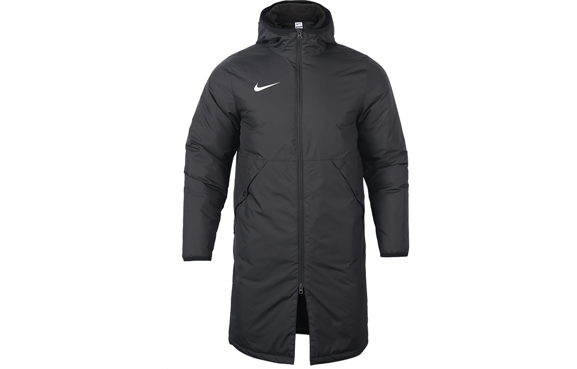 Nike Mid-Length Hooded Puffer Jacket Black CW6767-010