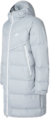 Nike 中長版冬季運動羽絨連帽外套 淺灰色 DD6789-077 Order Nike 中長版冬季運動羽絨連帽外套 淺灰色 DD6789-077