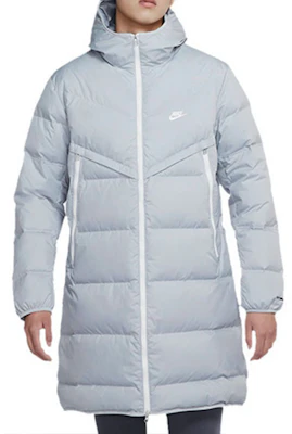 Nike 中長版冬季運動羽絨連帽外套 淺灰色 DD6789-077 Purchase Nike 中長版冬季運動羽絨連帽外套 淺灰色 DD6789-077