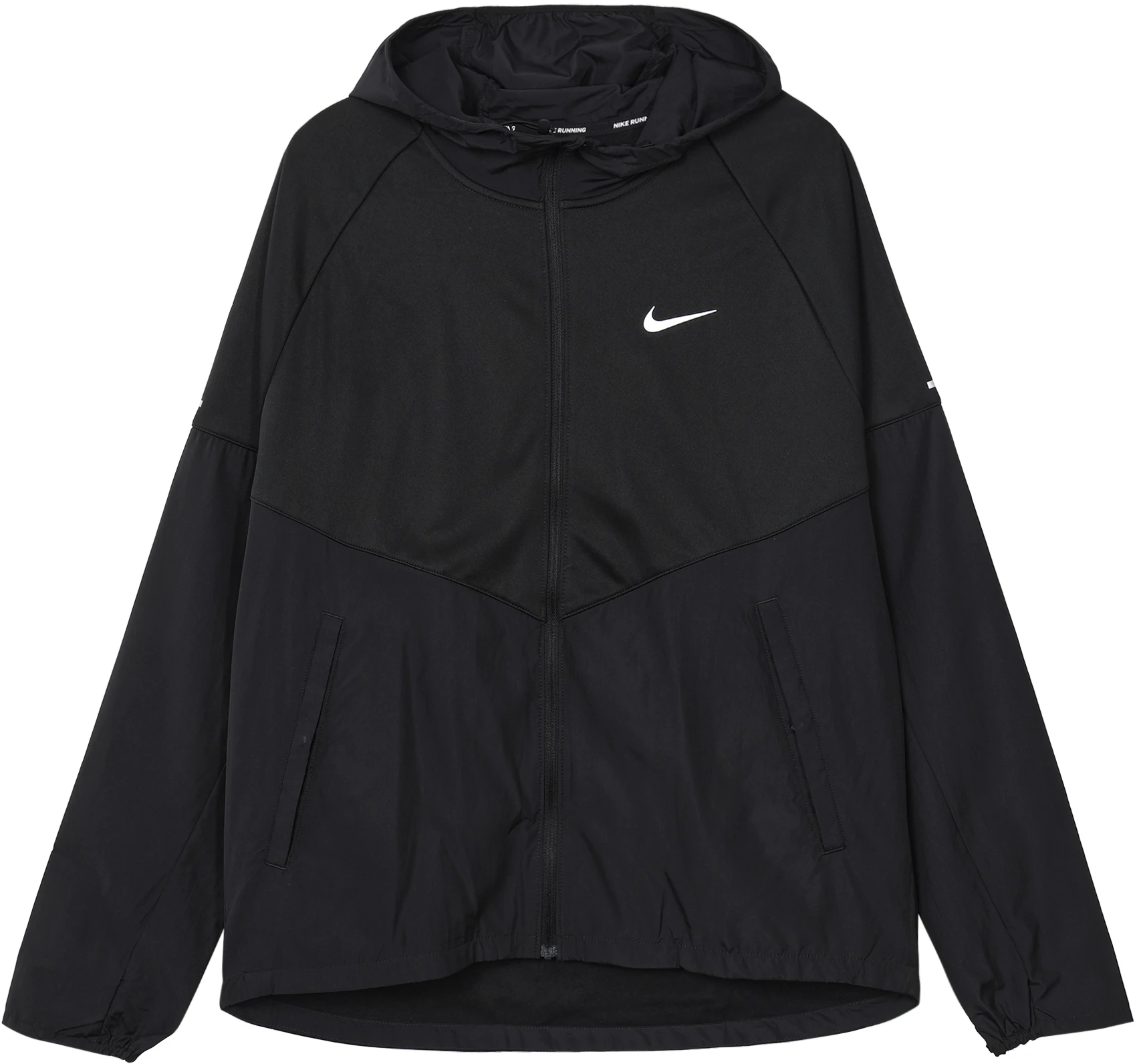 nike-miler-jacket-black-hooded-windbreaker-full-zip-running-jacket-dh-6682-010