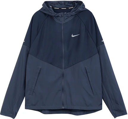 Nike Miler Jaket Navy Blue Full-Zip Windbreaker dengan Hoodie DH6682-475 Buy Nike Miler Jaket Navy Blue Full-Zip Windbreaker dengan Hoodie DH6682-475