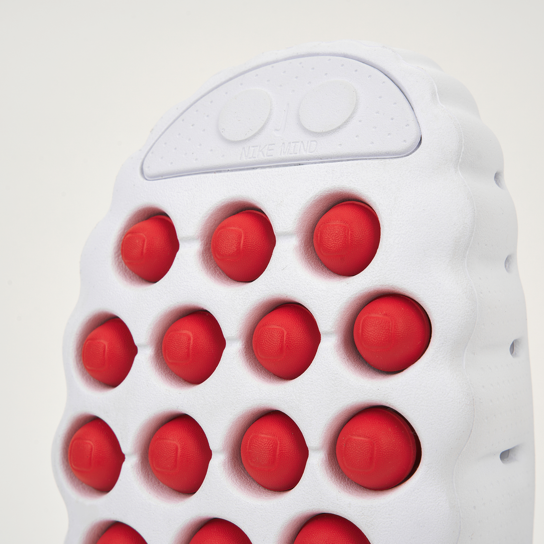 Cheap Nike Mind 001 Slide Putih Speed Merah HQ4307-101