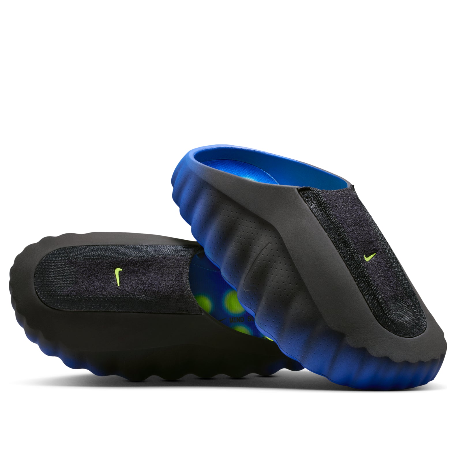 Shop Nike Mind 001 Flyknit ''Hyper Royal'' Sneakers. IR2175-400