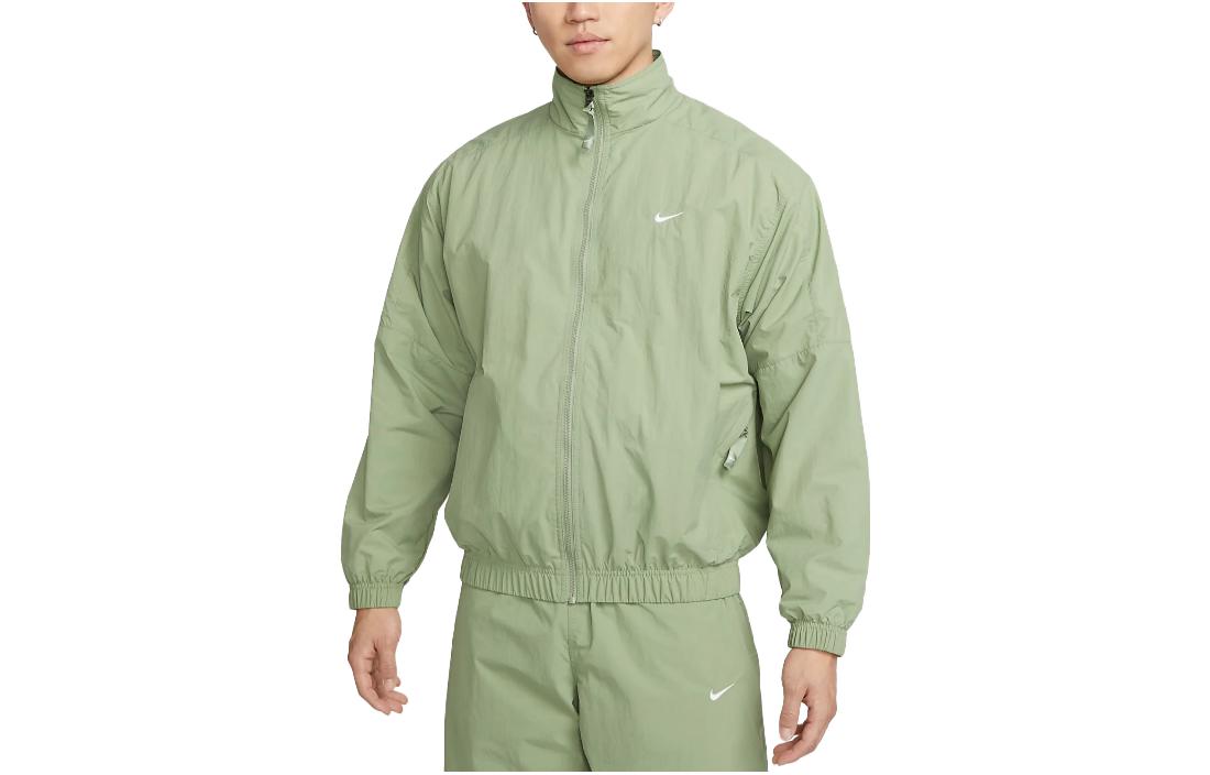 Order 耐克极简徽标拉链口袋夹克 抹茶绿 DQ5201-386
