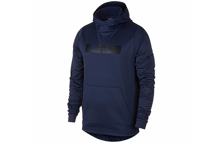Nike Minimalist Pullover Hoodie Vintage Style - Navy Blue AQ8318-410 圖 2
