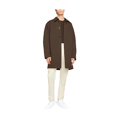 Nike Minimalist Velvet Brown Longline Jacket for Men. DH2902-220