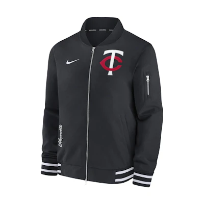Nike Minnesota Twins Authentic Collection Logo Full-Zip Jacket Black () 015D03AZTIS-132