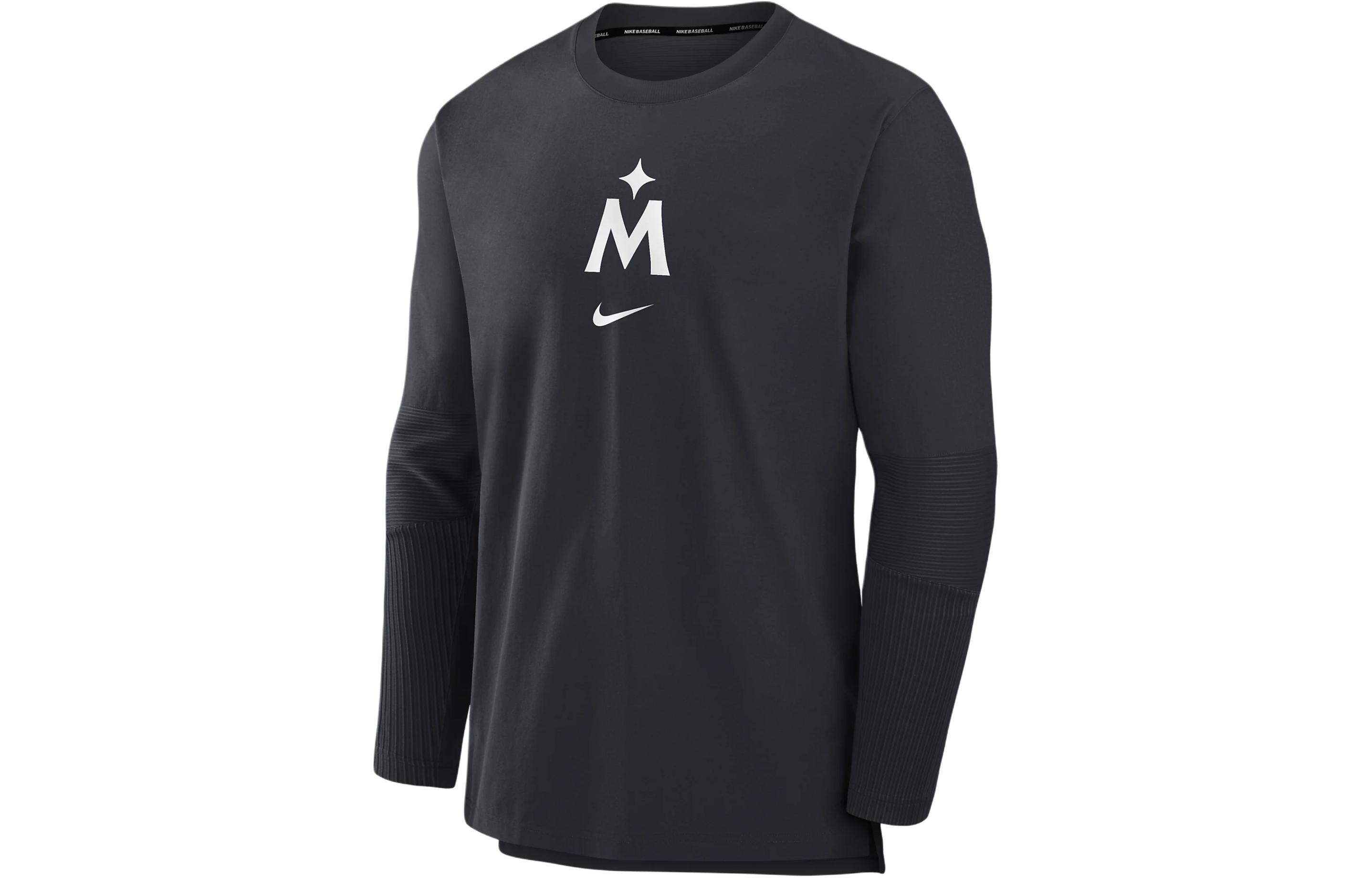 Nike Minnesota Twins Authentic Collection Logo Pullover Jacket Black Men 015C11L5TIS-5Z2