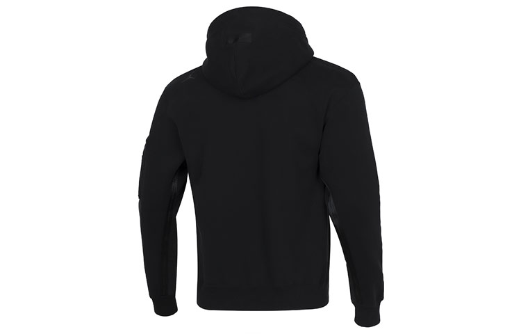 Nike MJ RCT 23E Fleece Hoodie Black Casual Long-Sleeve Pullover DR6406-010 圖 3