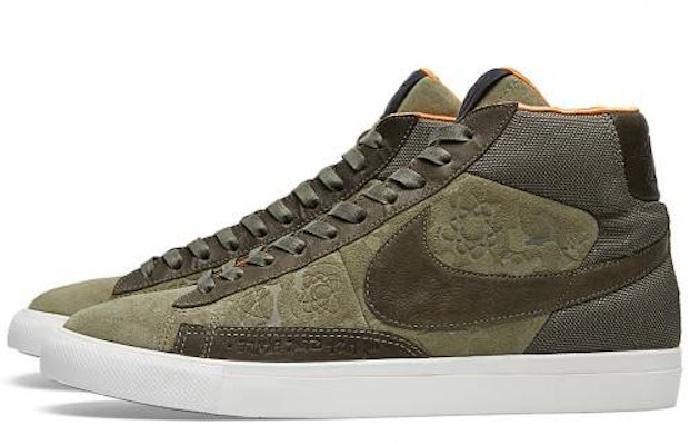Nike Mo' Wax x Blazer Hi SP 'Olive' 718768-208 Order Nike Mo' Wax x Blazer Hi SP 'Olive' 718768-208