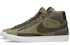 Order Nike Mo' Wax x Blazer Hi SP 'Olive' Hijau Minyak 718768-208