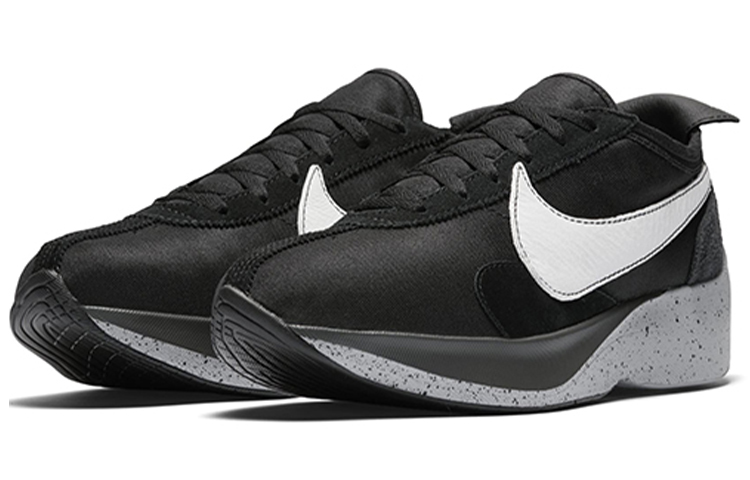 Lookbook Nike Moon Racer 黑狼灰 低筒 跑步鞋 男款 黑灰