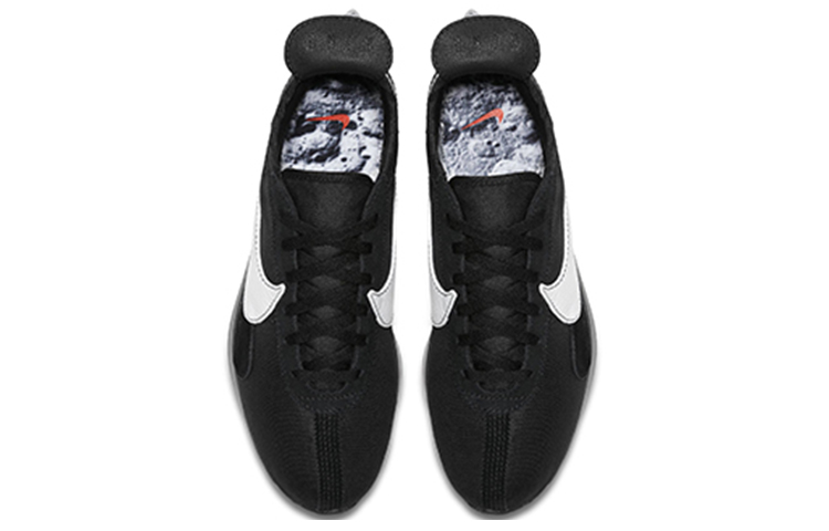 Shop Nike Moon Racer 黑狼灰 低筒 跑步鞋 男款 黑灰