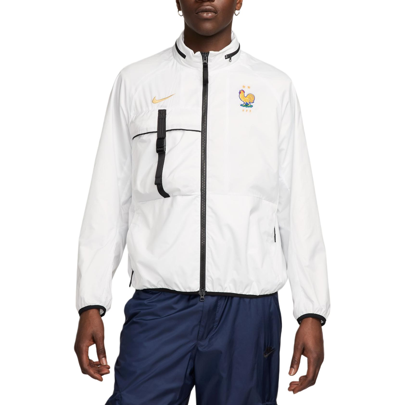 Order Nike Mountain 白色拼接刺繡Logo舒適外套 FZ8361-121