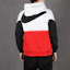 Shop Nike 多彩半拉鍊連帽套頭外套 CD0559-100