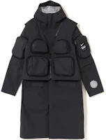 Nike Multi-functional Waterproof Detachable Hooded Jacket Black Asia Edition CZ4702-010 Nike Multi-functional Waterproof Detachable Hooded Jacket Black Asia Edition CZ4702-010